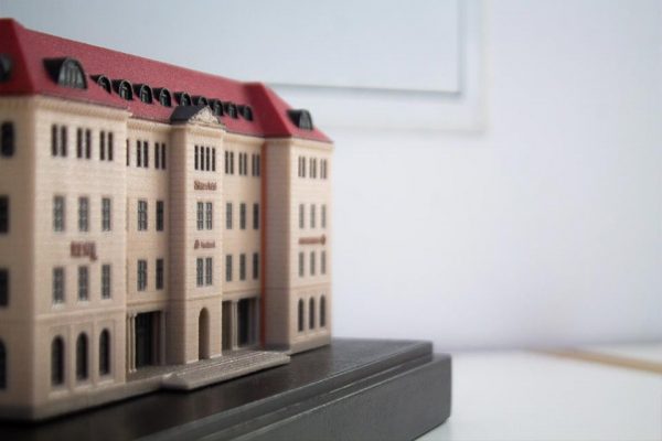 25hours Hotel München The Royal Bavarian 3D-Architektur 3D-Druck