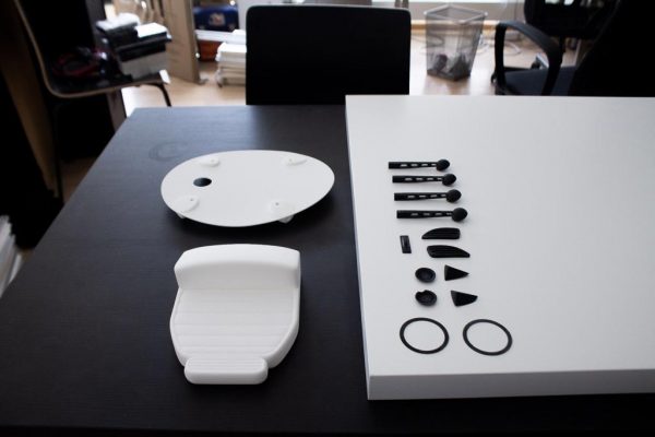 Making-Of des Raumschiffes für die Neuauflage der Kinderserie "Pan Tau" - 3D-Druck unbemaltes Raumschiff aus PA2200
